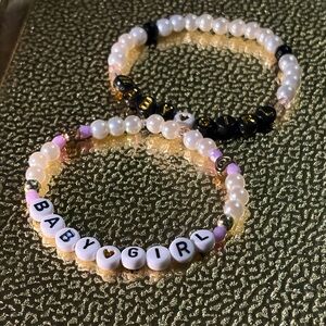 Beaded bracelet “BabyGirl”